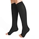 custom logo knee high compression socks
